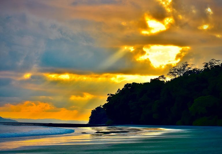 Sunset - Radhanagar beach